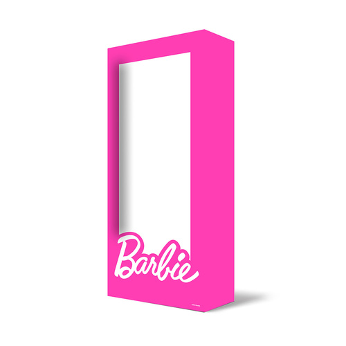 Barbie Box Step In Photo Prop