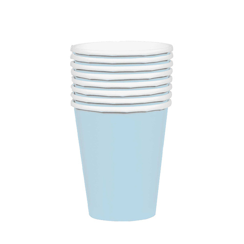 Paper Cups Pastel Blue HC 354ml 20 Pack