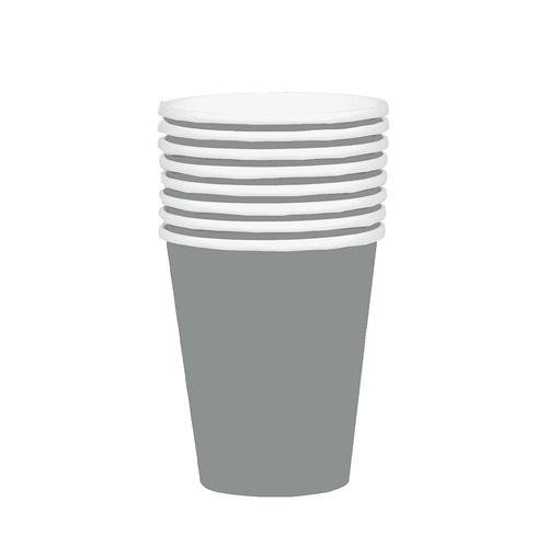 Paper Cups Silver HC 354ml 20 Pack