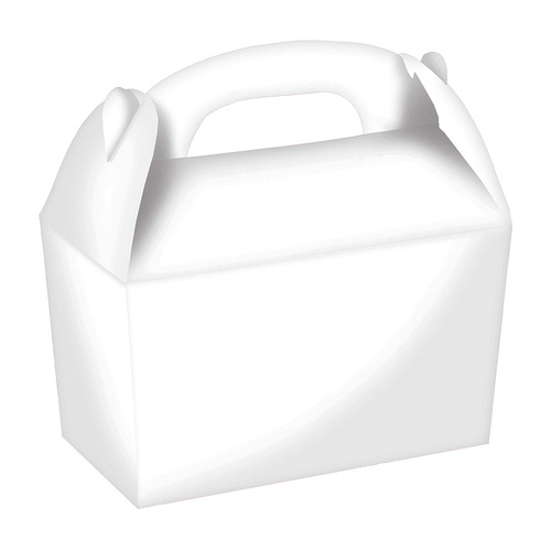 Gable Boxes Frosty White 4 Pack