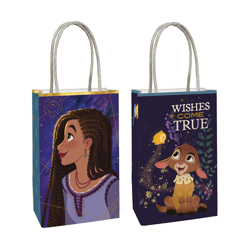 Disney Wish Kraft Paper Bags 8 Pack