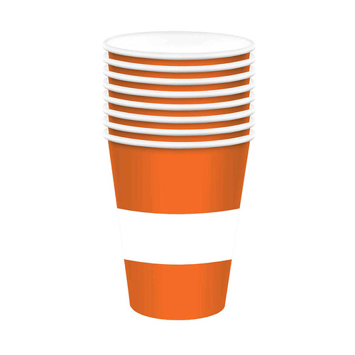 Construction Paper Cups HC 266ml 8 Pack