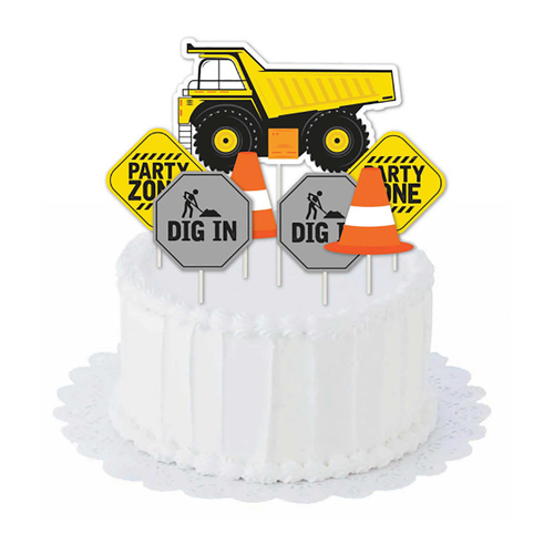 Construction Cake Decorating Kit