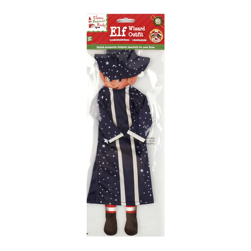 Elves Behavin' Badly Elf Wizard Outfit - Magical Starry Design