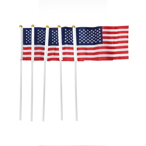 USA Hand Flags 5 Pack