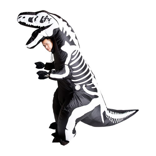 Adult Inflatable Costume T-Rex Skeleton