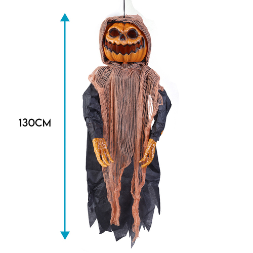 Giant Animated Halloween Pumpkin 130cm