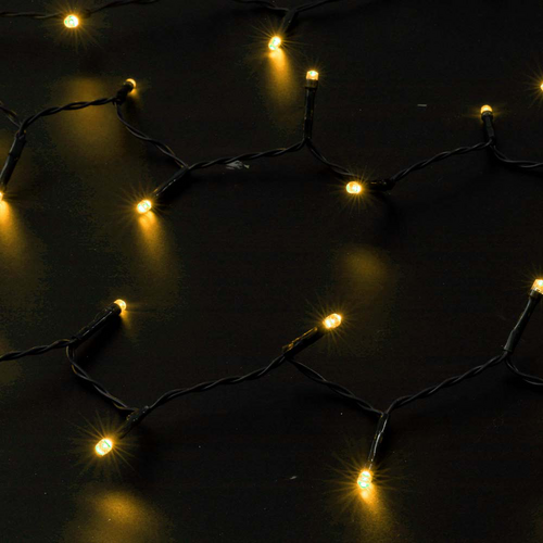 100 Warm White Solar LED Fairy Lights