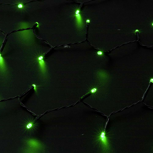 100 Green Solar LED Fairy Lights