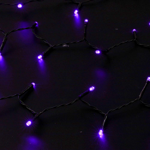 100 Puple Solar LED Fairy Lights