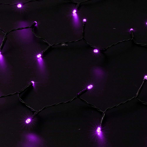 100 Pink Solar LED Fairy Lights