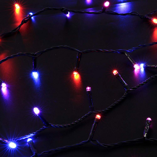 500 Candy Solar LED Fairy Lights - 24.9m