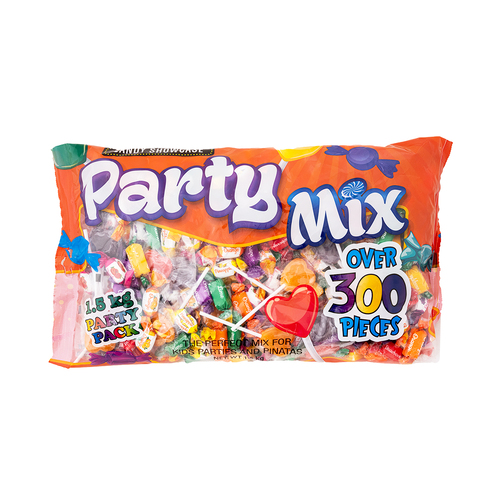 Party Mix - 1.5kg Bag with Over 300 Lollies, Perfect for Parties & Piñatas