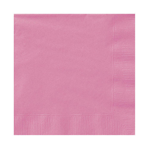 Hot Pink Lunch Napkins 33cm x 33cm 50 Pack
