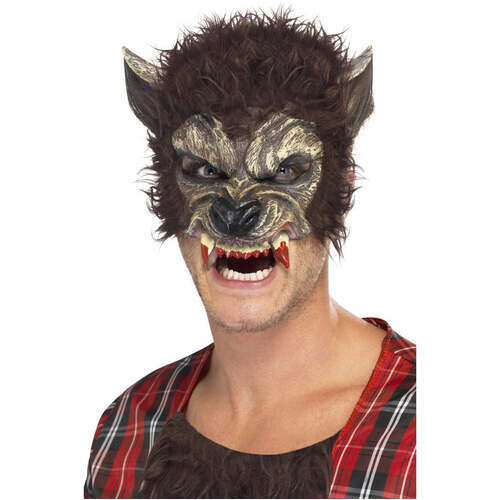 Werewolf Half Face Mask