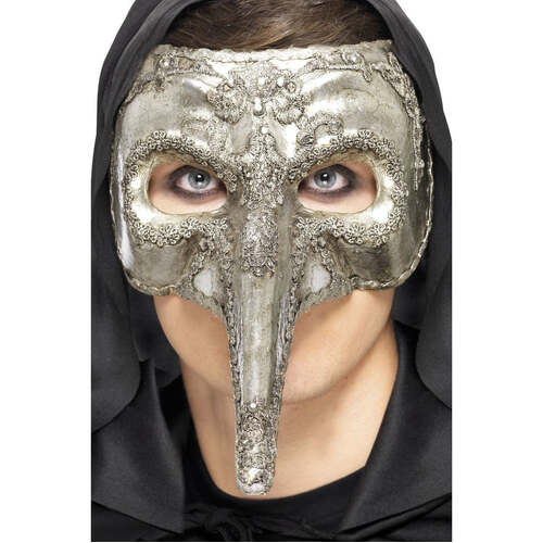 Luxury Venetian Capitano Mask