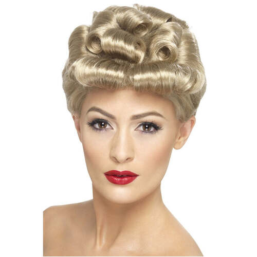 Blonde 40s Vintage Wig