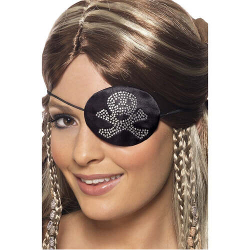 Pirates Eyepatch with Diamante Motif