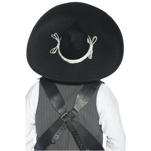 Western Authentic Mexican Bandit Hat