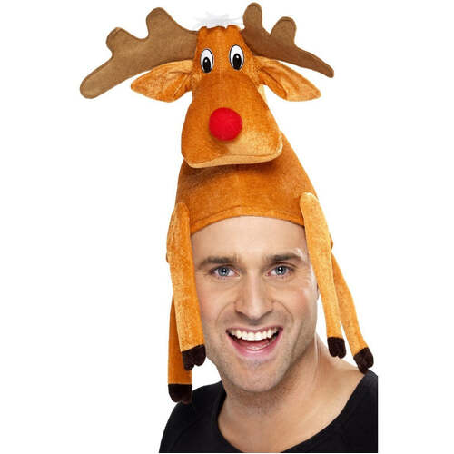 Reindeer Sat On Your Head Hat