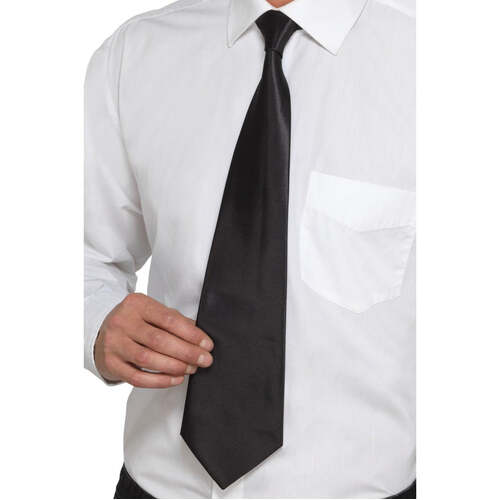 Deluxe Black Gangster Tie