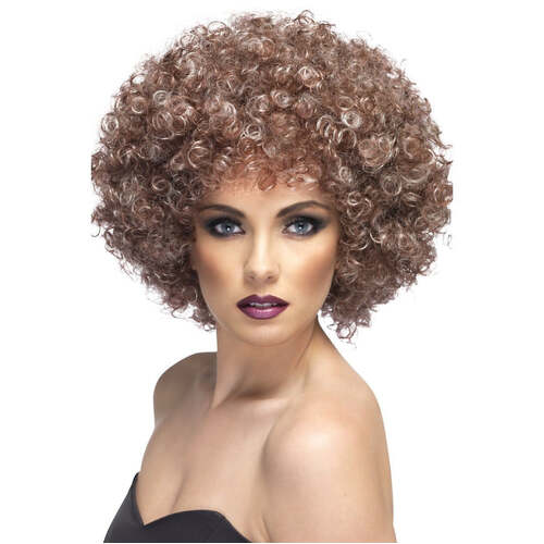 Natural Brown Afro Wig