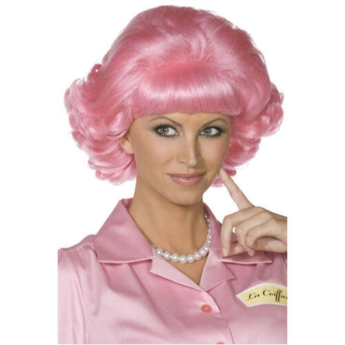 Grease Pink Frenchy Wig