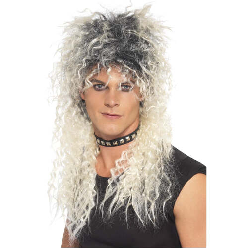 Two Tone Blonde Hard Rocker Wig