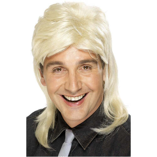 Blonde Mullet Wig