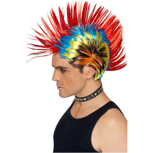 80's Street Punk Mohawk Wig