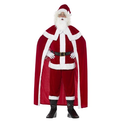 Deluxe Santa Claus Costume with Trousers