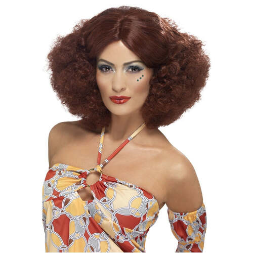 Auburn 70's Afro Wig