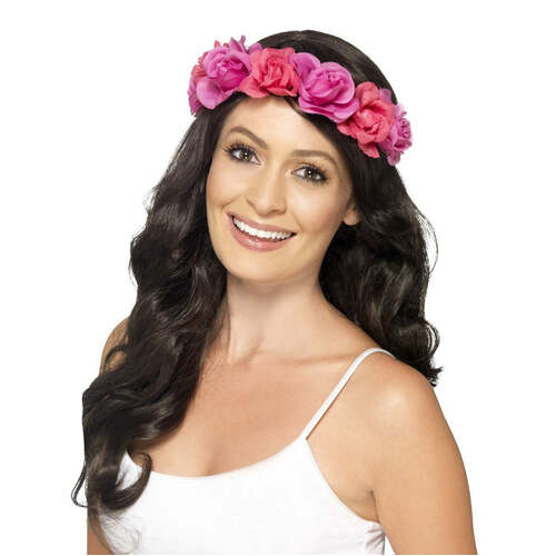 Rose Floral Headband