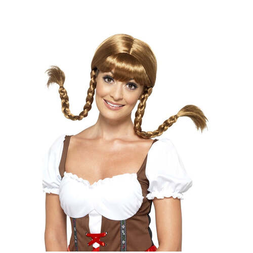 Plaited Bavarian Babe Wig