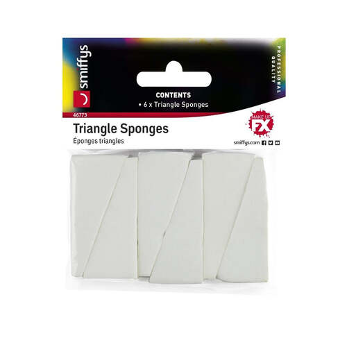 Triangle Sponges 6 Pack