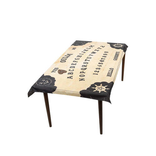 Ouija Board Table Cloth & Planchette Coaster