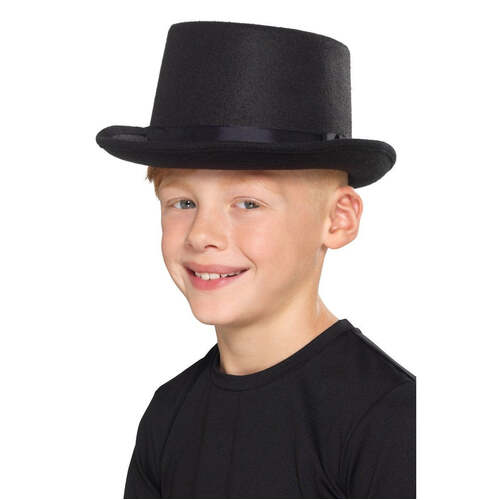 Black Kids Top Hat