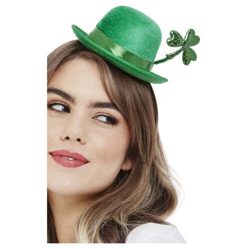 Deluxe Paddy's Day Mini Bowler Hat
