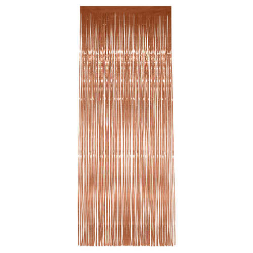 Rose Gold Shimmer Curtain