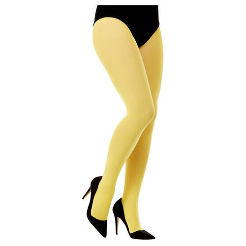 Yellow Opaque Tights