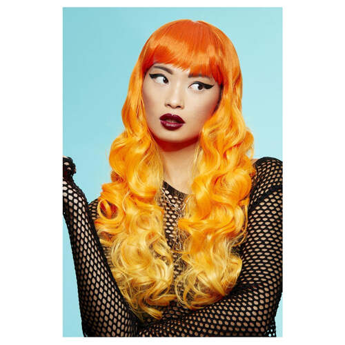 Manic Panic Psychedelic Sunrise Siren Wig