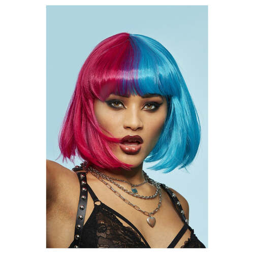 Manic Panic Blue Valentine Glam Doll Wig