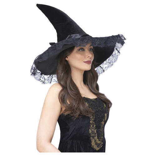 Enchantress Lace Witch Hat