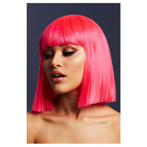 Fever Lola Neon Pink Wig