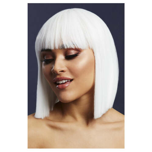 Fever Lola White Wig