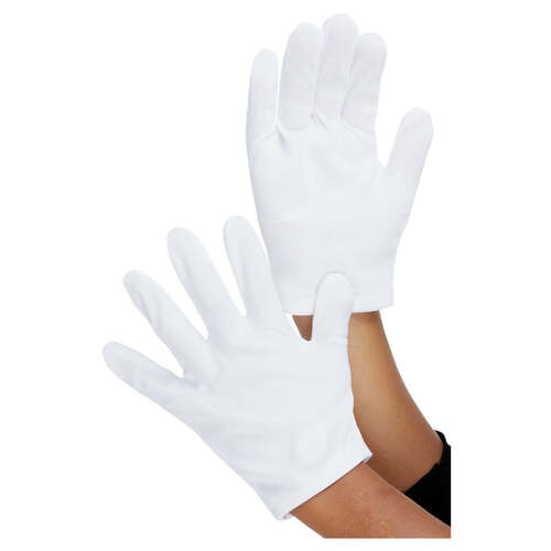 White Kids Gloves