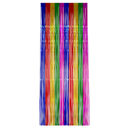 Rainbow Shimmer Curtain 