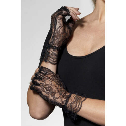 Fingerless Lace Gloves