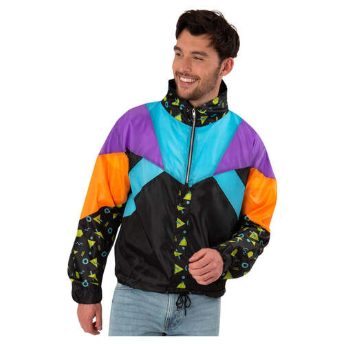 80s Unisex Windbreaker Jacket