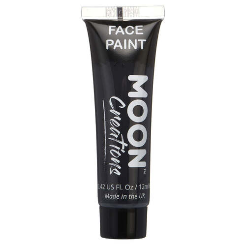 Moon Creations Black Face & Body Paint 12ml